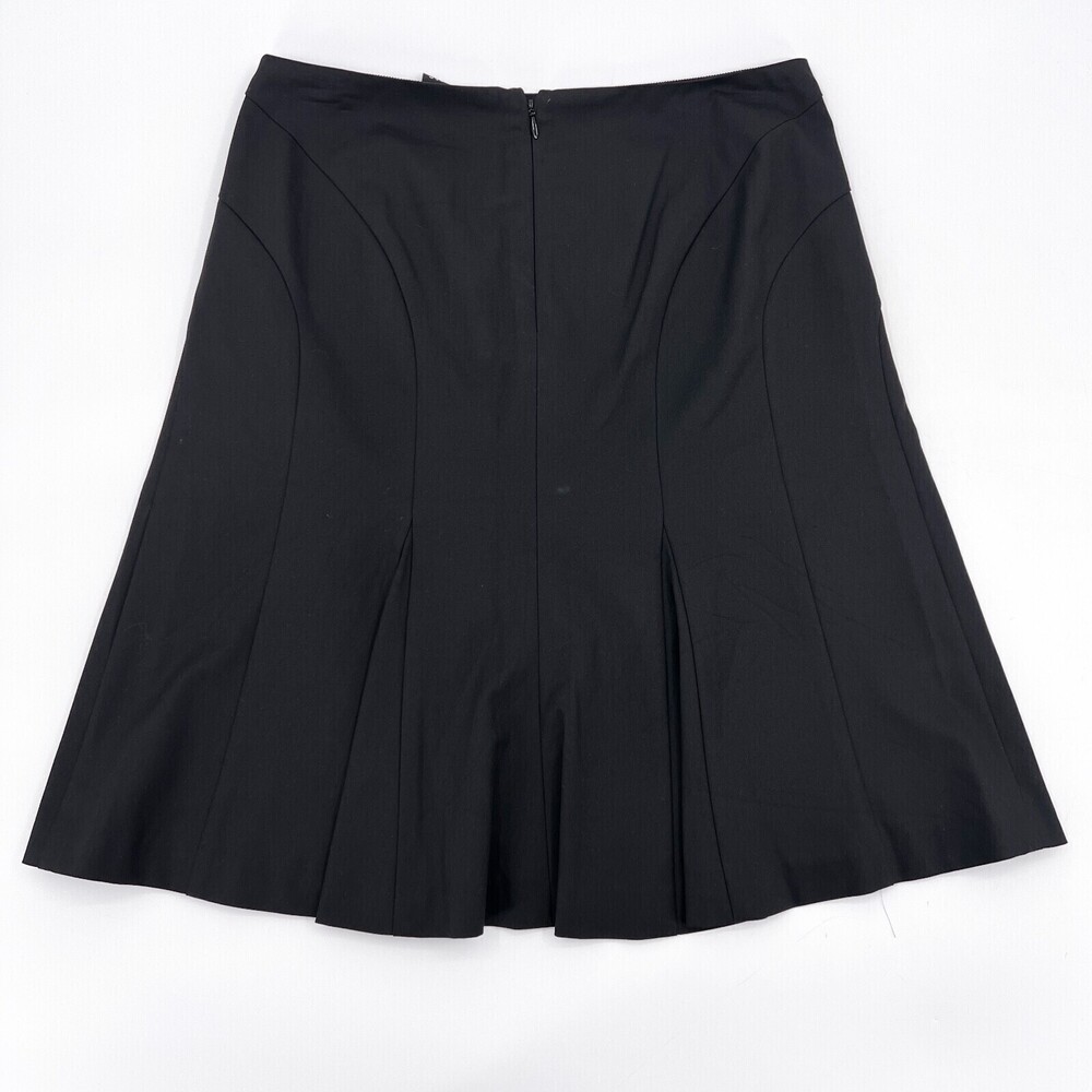 The Limited Skirt Womens 2 Short Lined Pleated Fit Flare Dark Wash